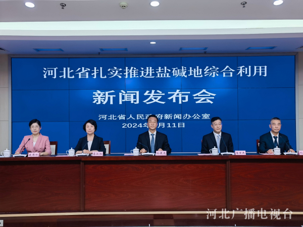 2023年 河北共有盐碱耕地570.25万亩