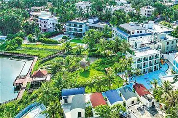 三亚博后村：盐碱地“长”出小康村