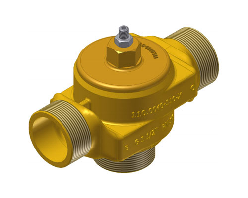 AKO温度调节阀剖面图 AKO温度调节阀剖面图