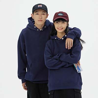 350克落肩连帽卫衣