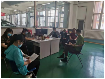 实训处召开实训场室环境管理会议