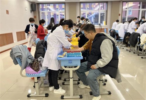 我校圆满完成2023年高考体检工作