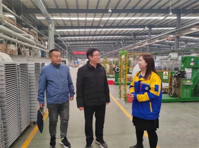 深入企业走访调研 扩展产教融合内涵