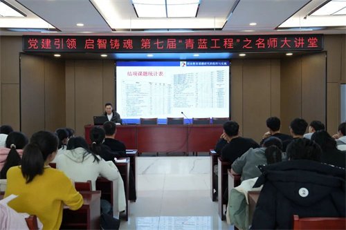 名师大讲堂种下“课题研究”的种子