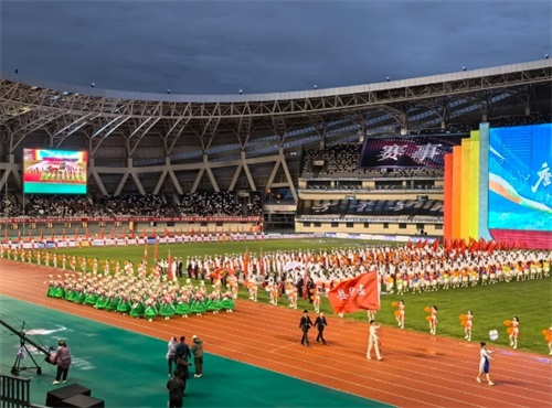 “玉田”两个字，惊艳了市运会开幕式，一定要看到最后哦