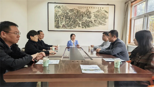 河北建材职业技术学院来我校教学点走访调研