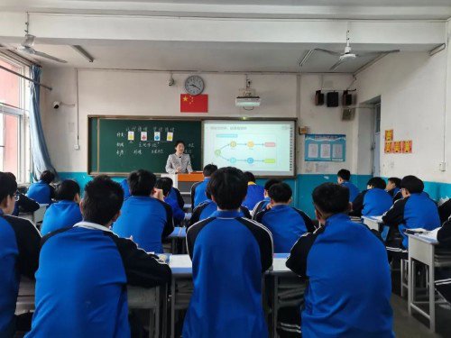 机加专业部开展“信息化技术与教学融合”公开课比赛活动