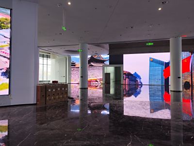 2025年2月-鹰米分区讲解系统助力中哈物流展览馆焕发新声