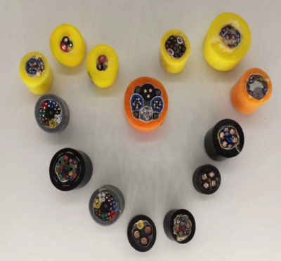 TRVU TRVUP聚氨脂护套拖链控制屏蔽电缆