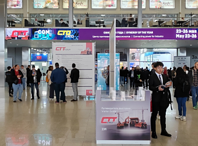 山西斯普瑞参加俄罗斯工程机械展会