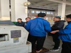 迁安职教中心校领导深入实训中心检查指导教学工作