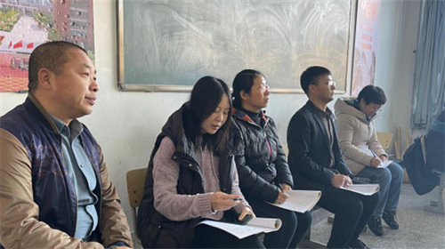 深入课堂抓教学 “推门听课”促成长——迁安职教中心机电工程系开展“推门听课”教研活动