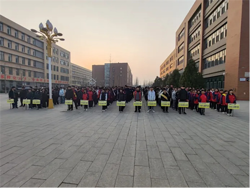 筑牢安全防线 共建平安校园——迁安职教中心自动化工程系组织安全疏散演练