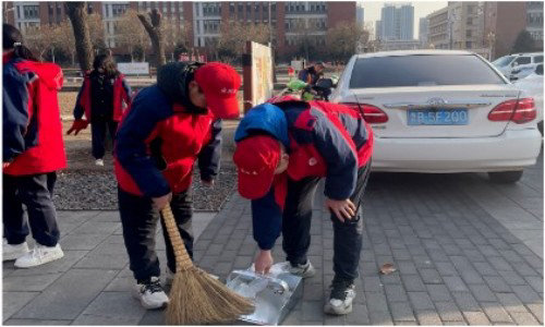 赓续雷锋精神 争做时代先锋——迁安职教中心开展学雷锋志愿服务主题教育实践活动