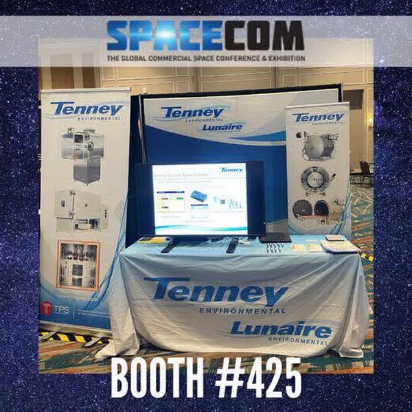 快来TENNEY公司的太空通信展台