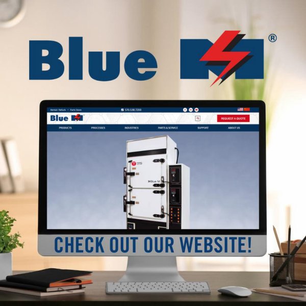 新的Blue M网站已经上线