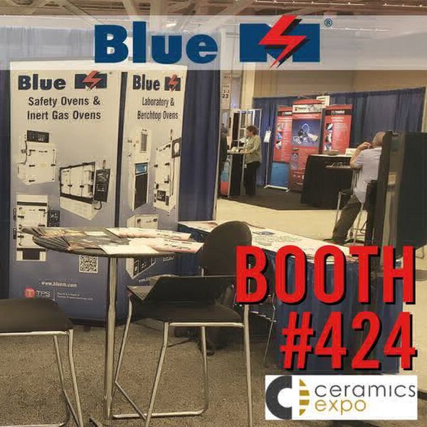 Blue M正在美国陶瓷博览会424号展位，期待与您会面！