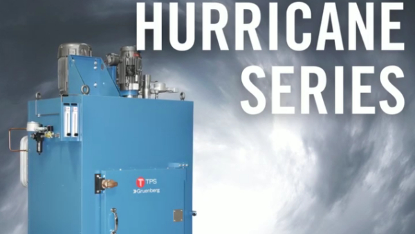 Blue M的飓风烘箱系列提供无火花加热系统