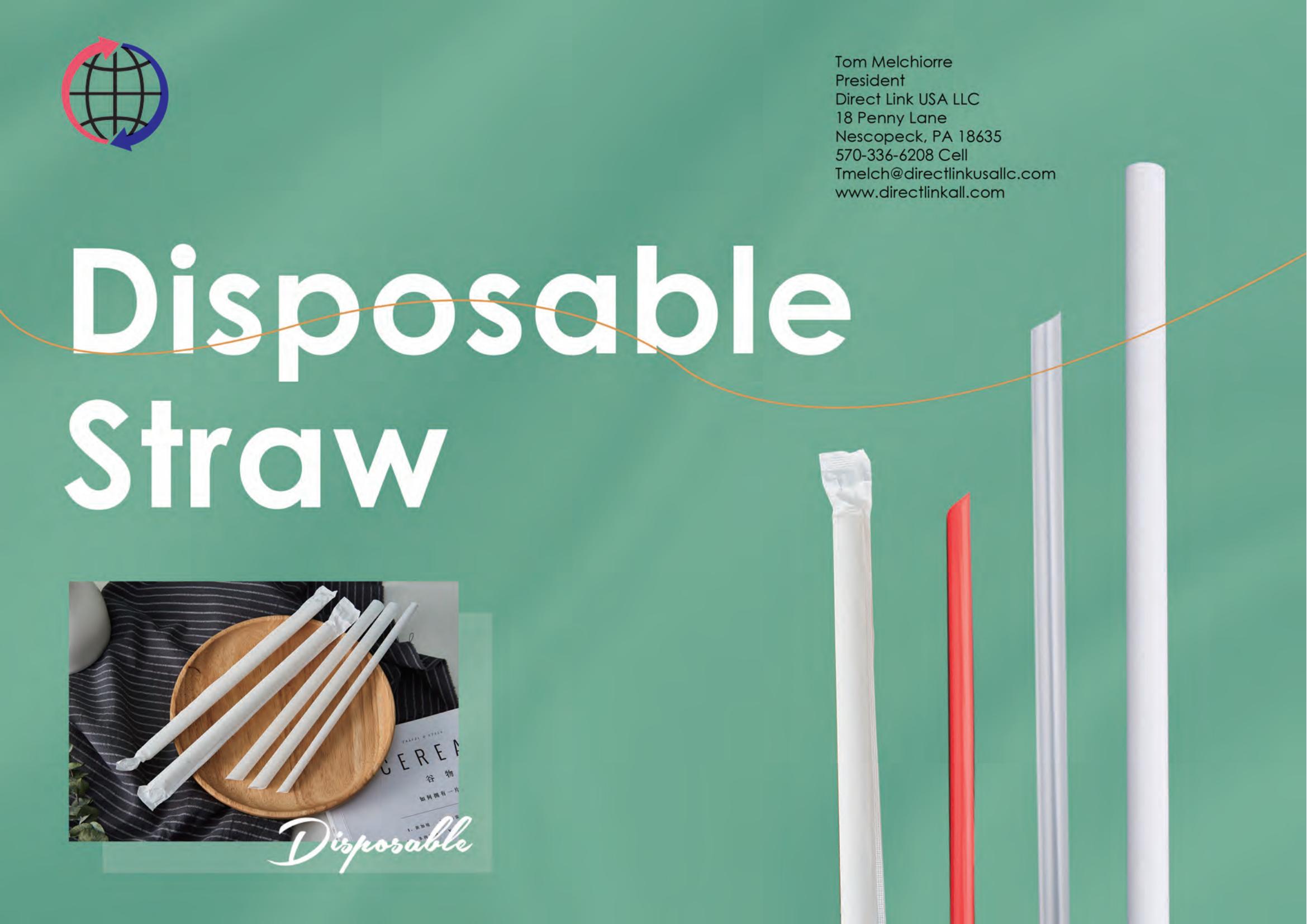 Disposable Straw