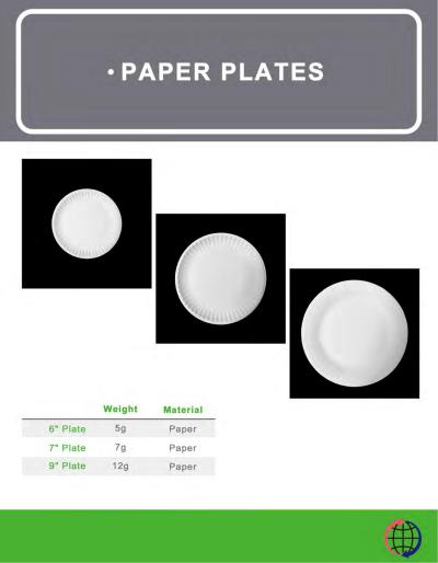 paper plates