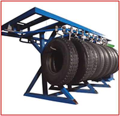 Sulfurization tank circulation rail