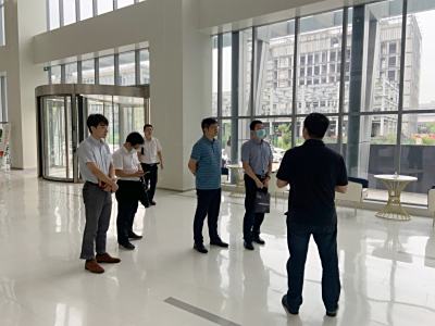 天津市滨海新区区委组织部、党建部领导莅临菲特指导工作