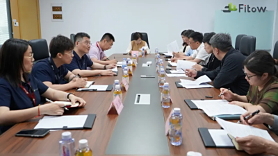 天津市滨海新区副区长张桂华带队赴菲特调研