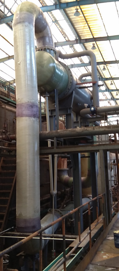 Special equipment for regeneration of waste acid