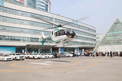 极速救援 | 中航材航空救援直升机31分钟转运竹溪7旬骨盆骨折患者
