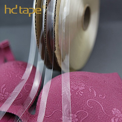 Clear transparent TPU tape for bra straps