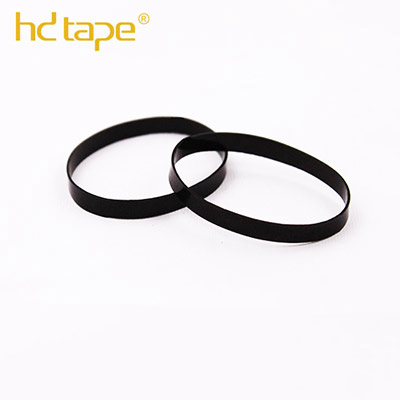 Black TPU hair rubber band