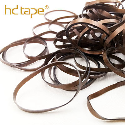 Brown TPU elastic hair band