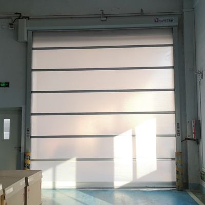 西朗门业：网格门帘防蚊卷帘门