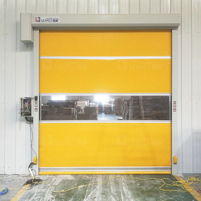 西朗门业：地磁感应快速卷帘门