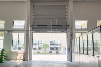 西朗门业太仓项目：厂房密封大升级！推拉大门更换工业提升门