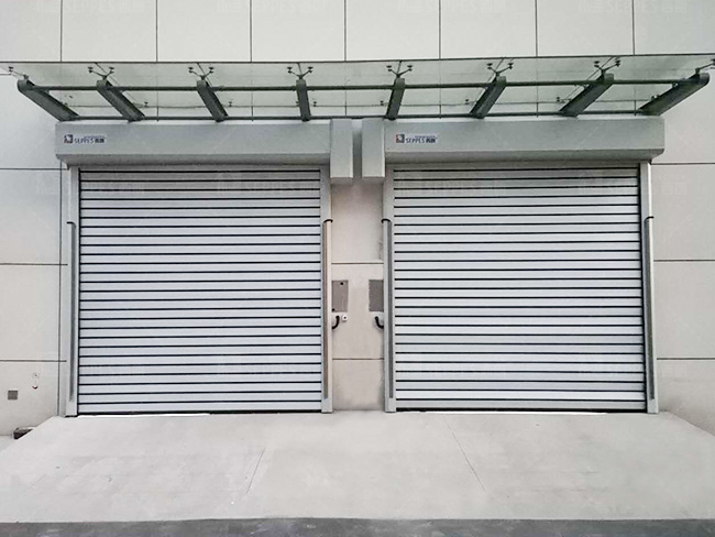 西朗门业铝合金快速门