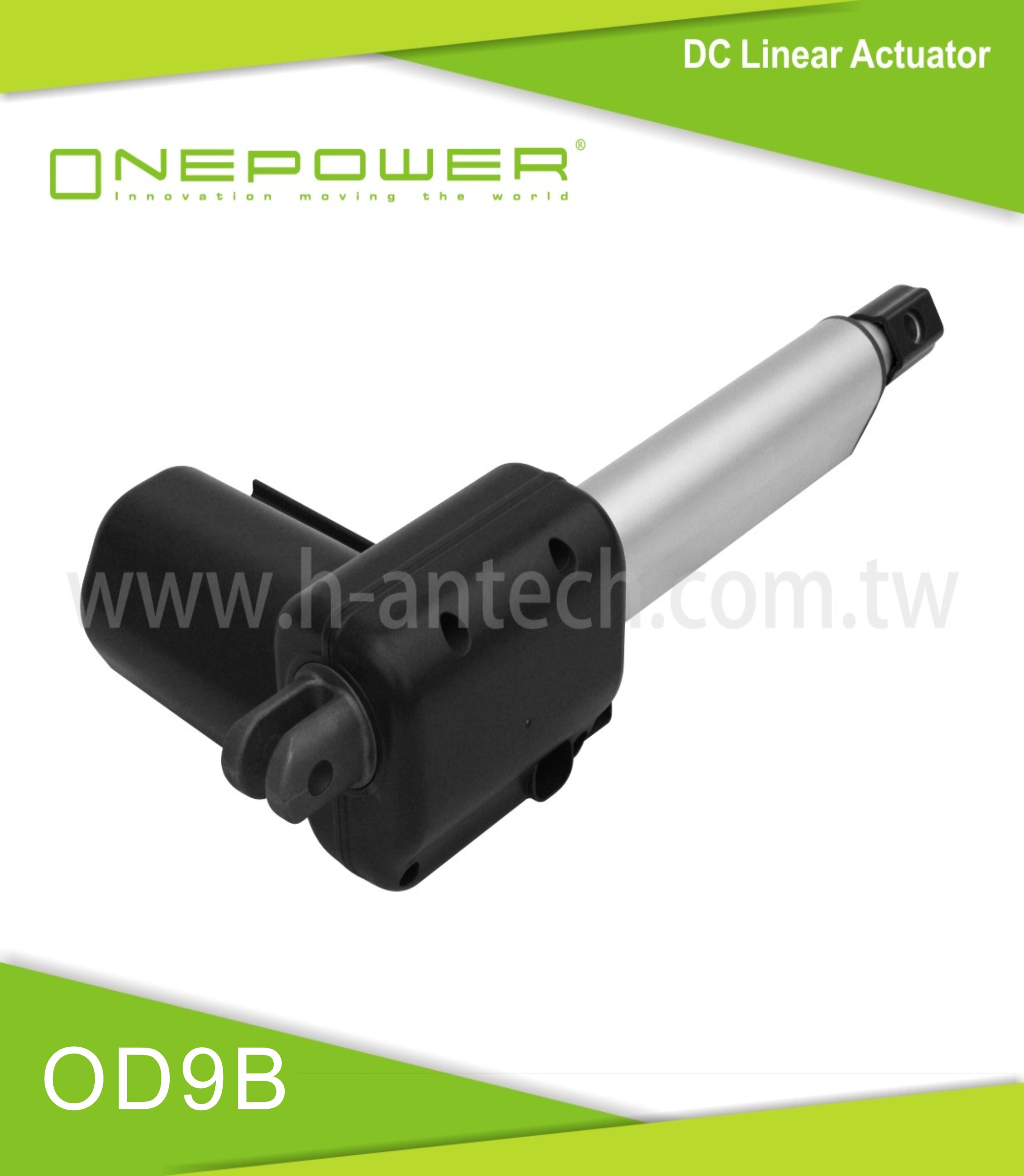 Medical bed linear actuator