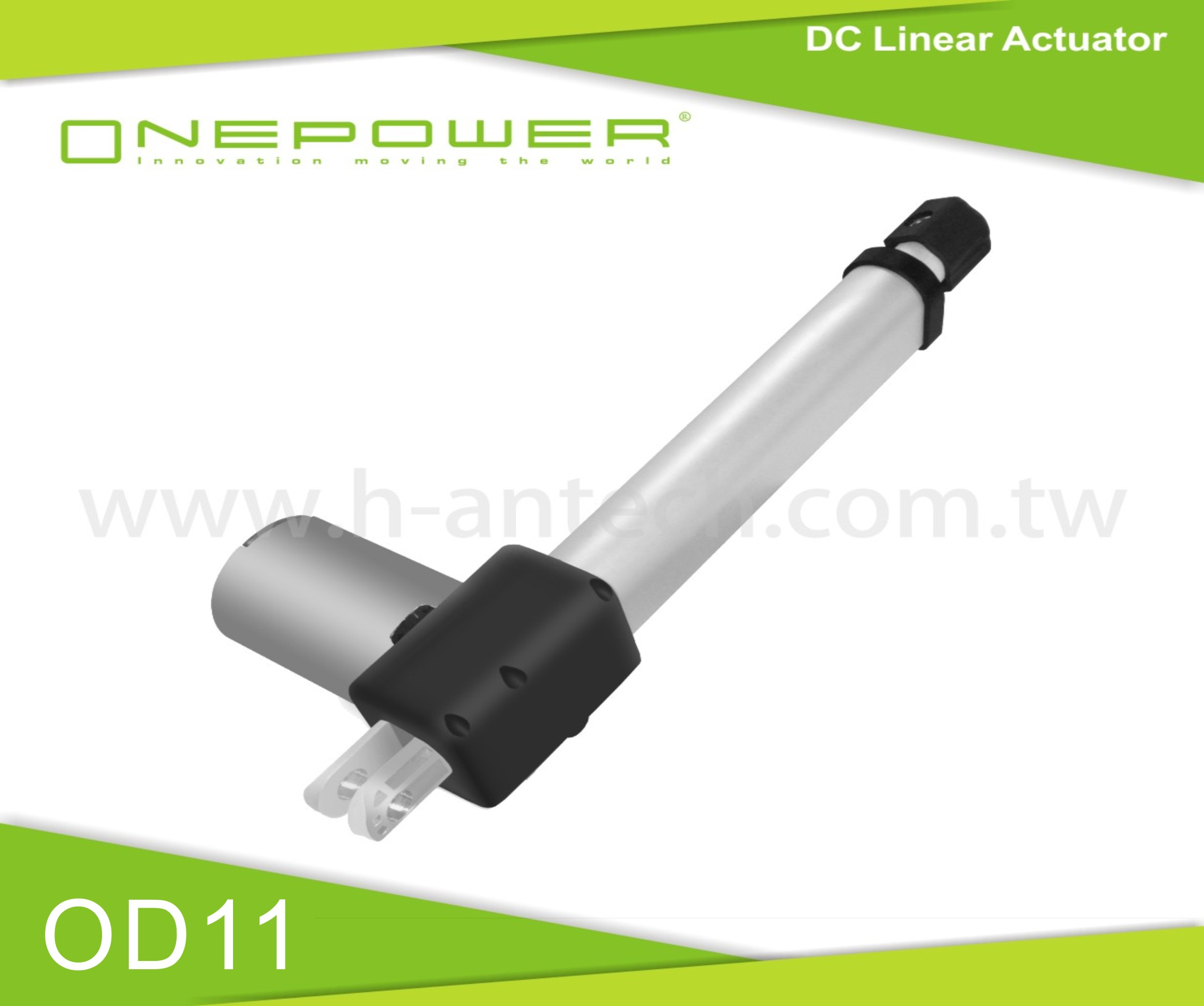 Medical bed linear actuator