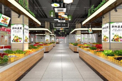 多风沙、树木少地区农贸市场改造升级要点