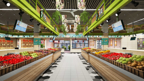 欣賞菜市場設計案例，一站式生活體驗
