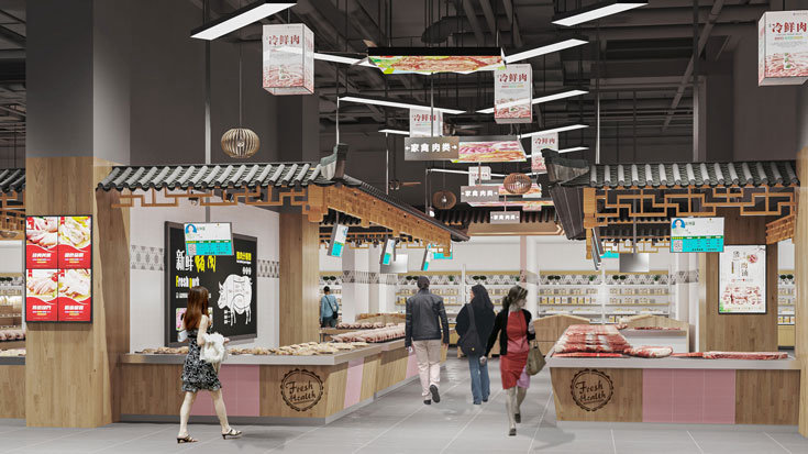 网红菜市场设计：探索新时代的美食殿堂
