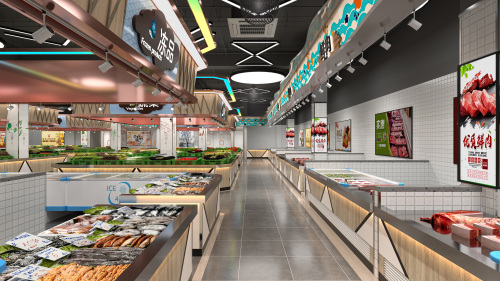 智慧农贸市场设计：便捷生活的全新体验