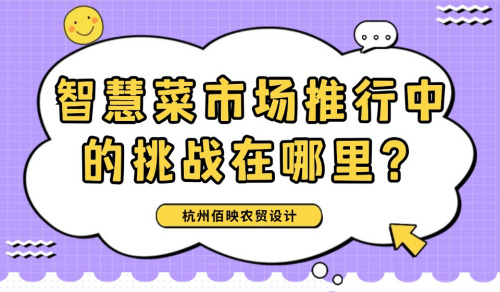 智慧菜市場推行中的挑戰在哪里？