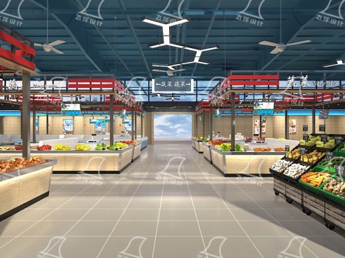 菜市场设计：打造魅力磁场，吸引消费者的艺术