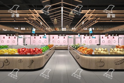 農貿市場裝修設計中-如何選擇裝修材料