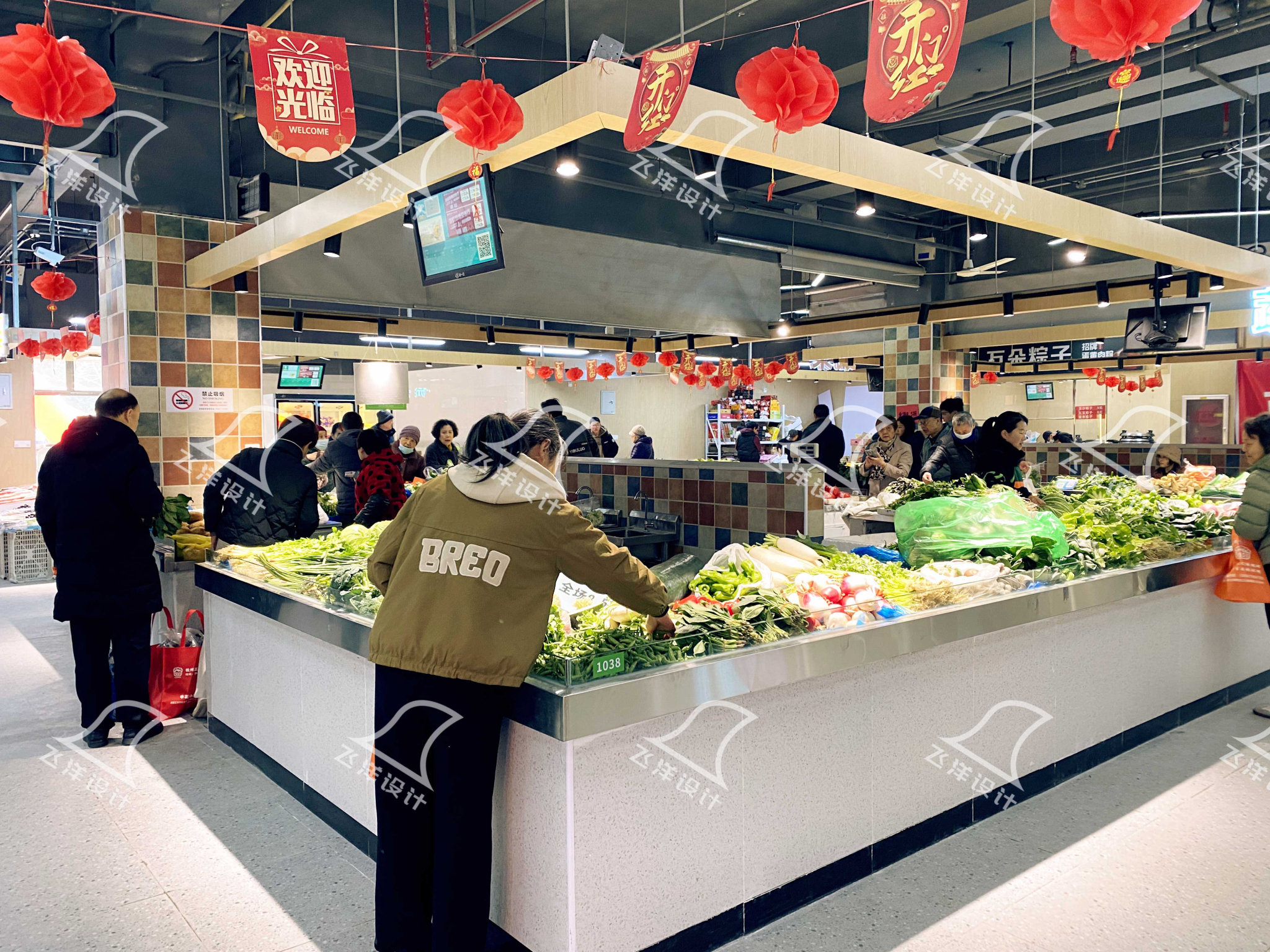 农贸市场设计：摊位巧思，市集生辉