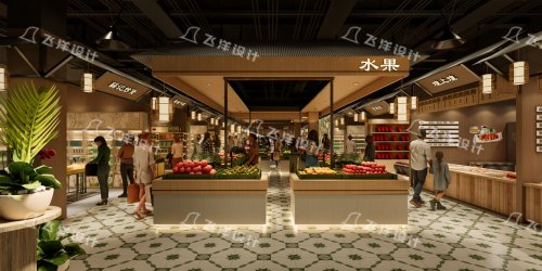 創意菜市場設計：老市場的“煙火氣復蘇”