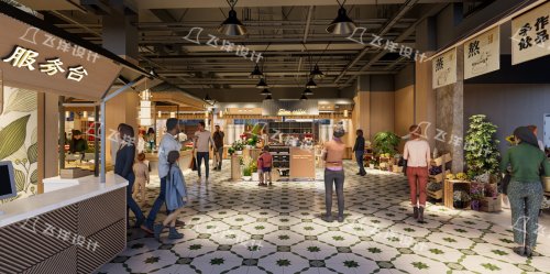 農貿市場裝修設計風格推薦：整潔與實用并存