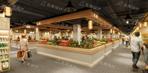 菜市场动线设计：流畅的学问