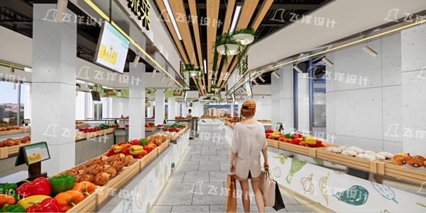 菜市場動線規劃：讓人流物流高效流轉